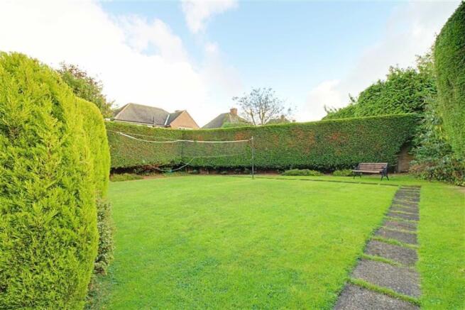 Rear garden
