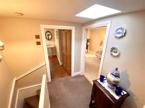 SECOND FLOOR STAIRS AND LANDING