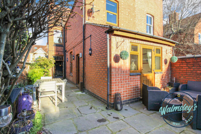 Rear and patio areas
