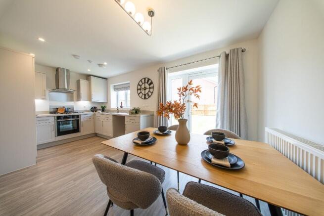 Open plan kitchen