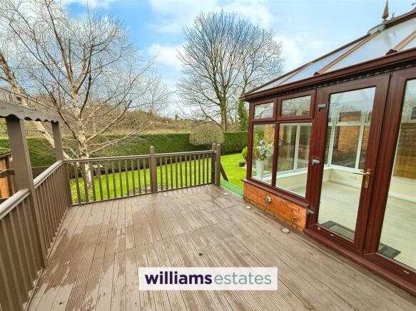 Decked Area / Conservatory