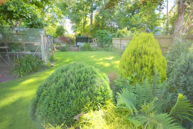 Rear garden