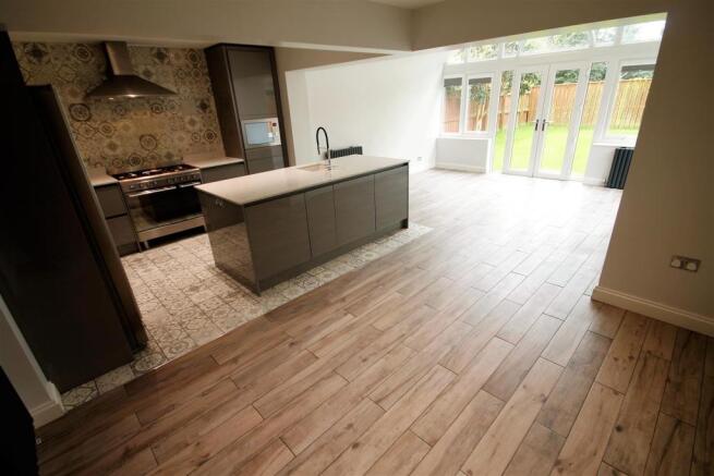 Open Plan Kitchen and Dining Area