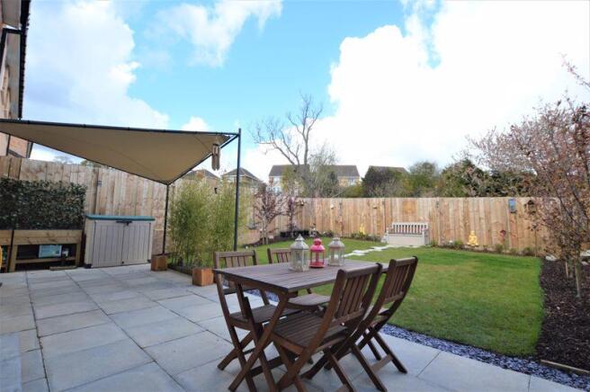 Rear garden