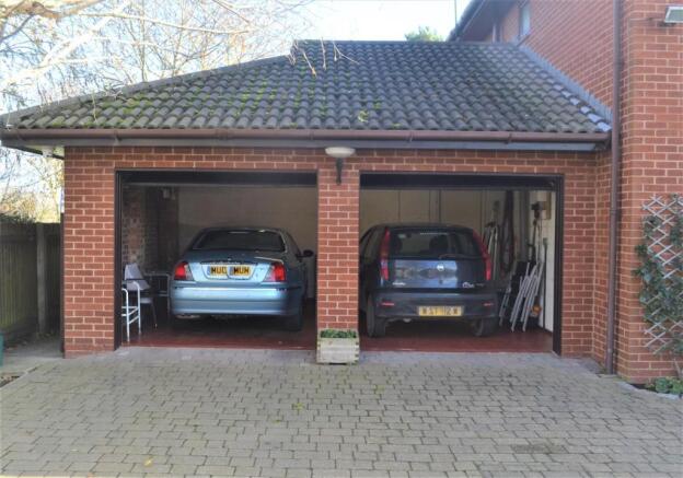 Double garage