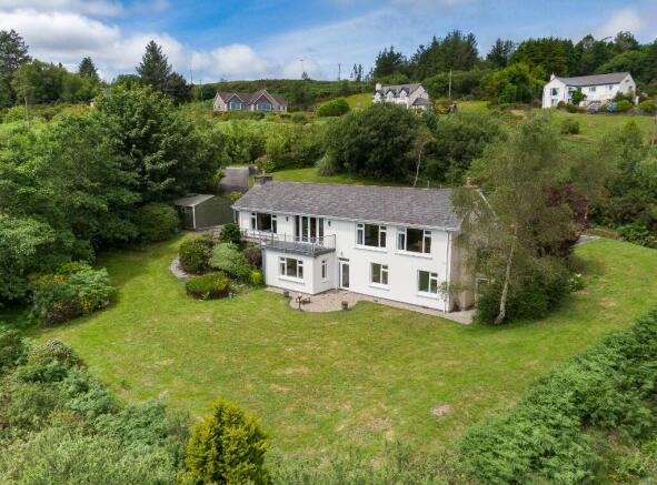 Back of property