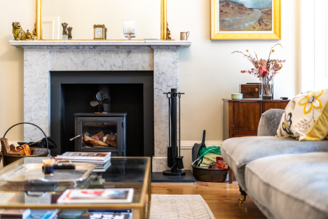Marble Fireplace