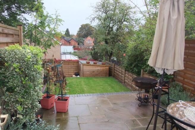 Rear Patio and Ga...