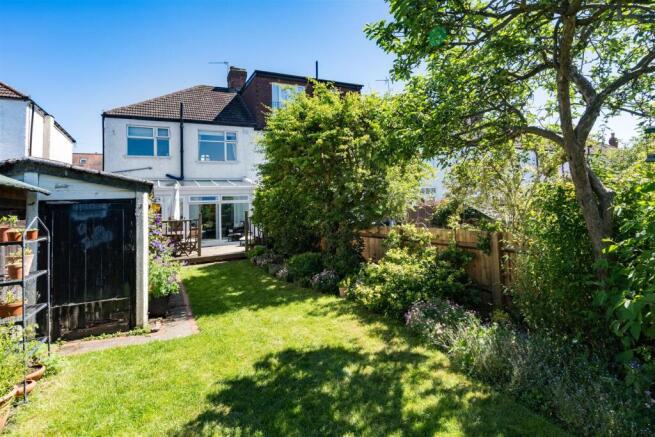 Rear Garden & Garage