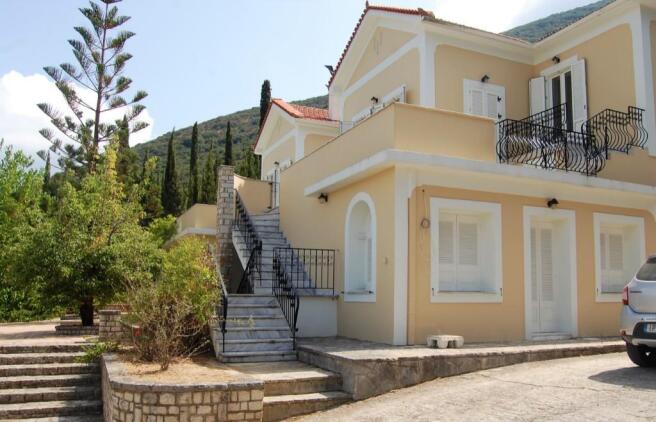 Exterior of villa 