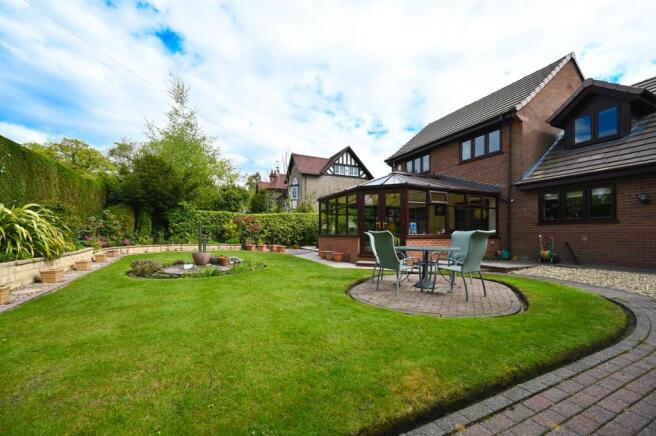Landscaped gardens to rear