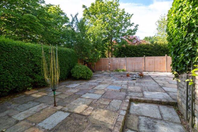 Patio to rear