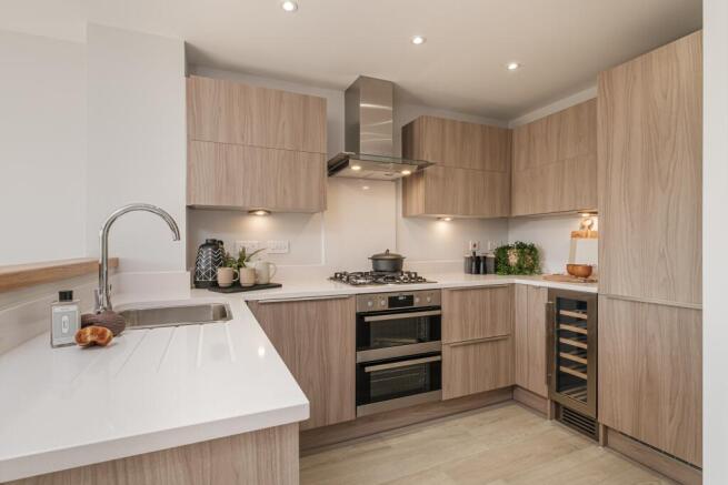 Interior view of the kitchen in our 4 bed Kingsville home