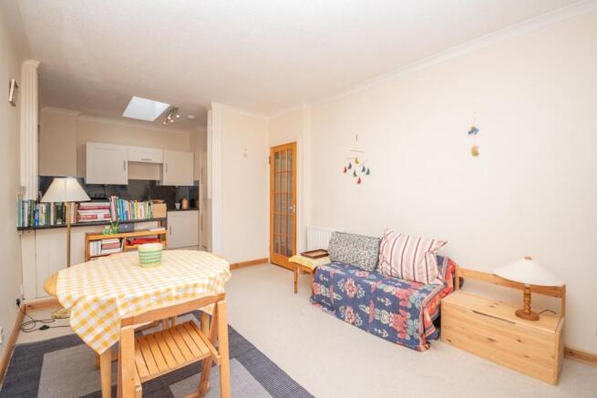 Lounge to kitchen