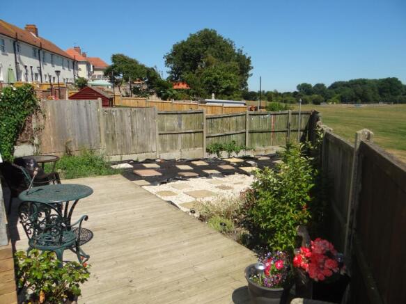 Rear garden