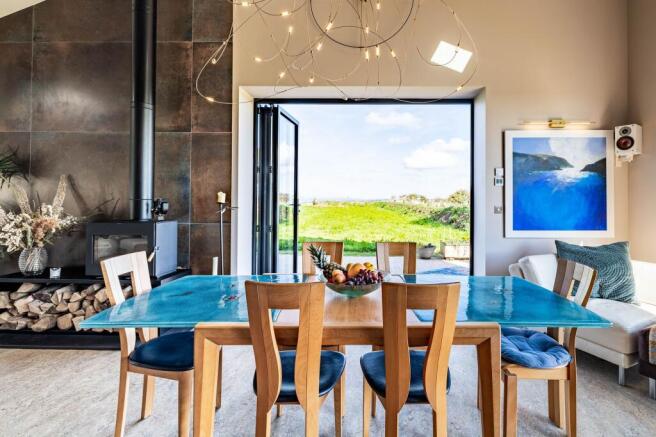 Open Plan kitchen, dining and sitting room