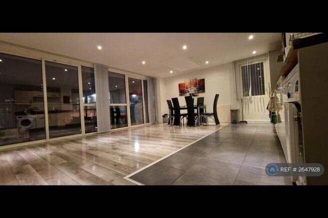 Kitchen/Dining - Full Length Balcony 