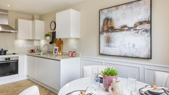 kitchen / dining room of house for sale in winchester