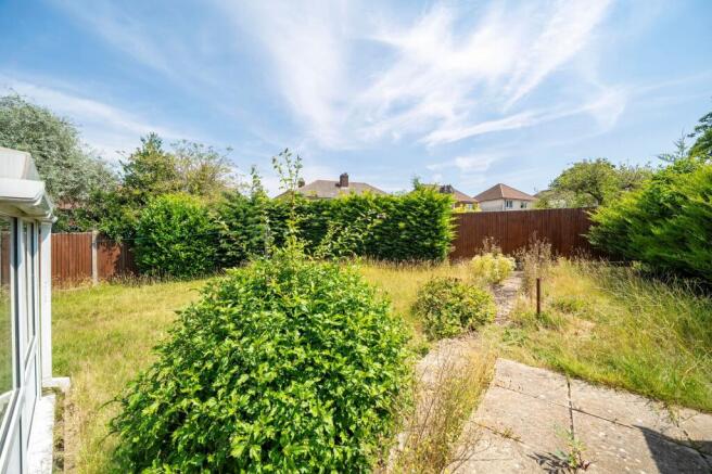 Rear garden