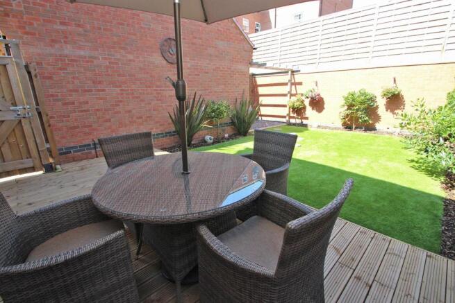 Rear garden