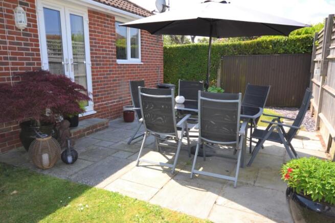Rear Patio Area