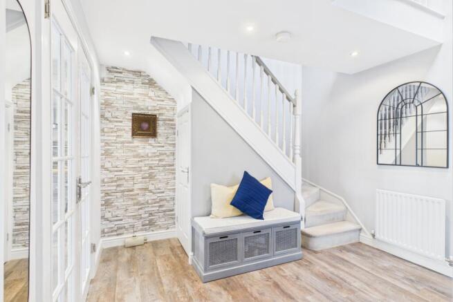 An elegant entrance hall to welcome guests