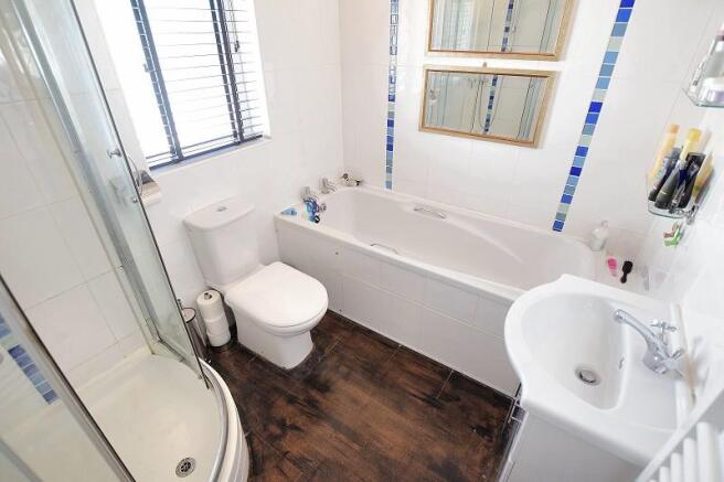 Family bathroom/shower room