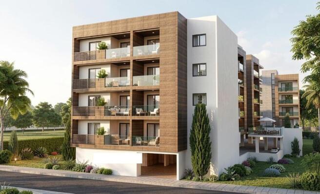 Front of Apartments