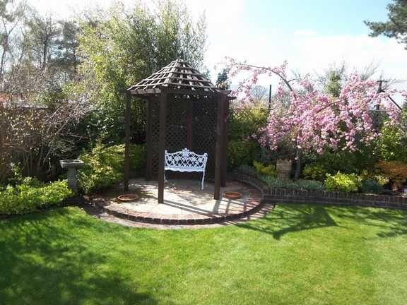 Rear garden