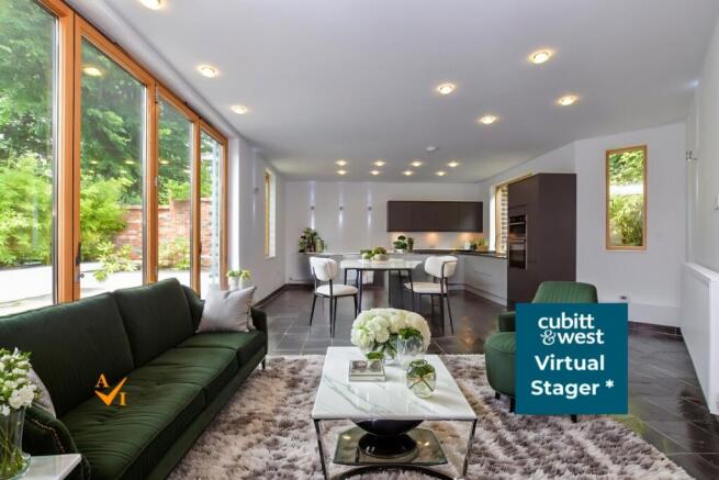 Lounge/ Kitchen (Modern Style)