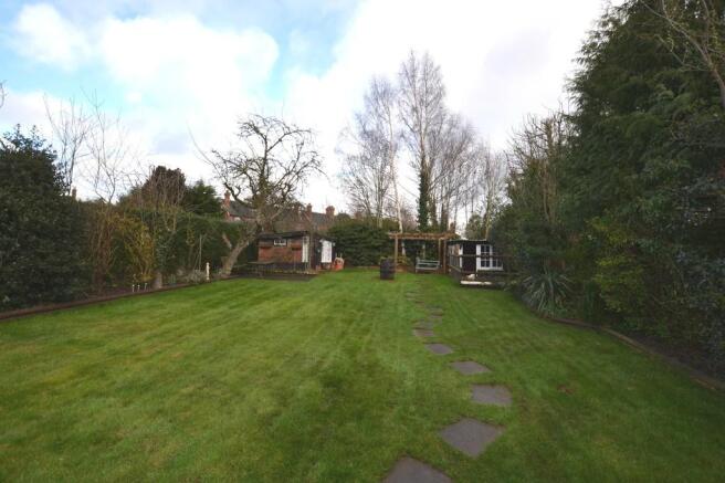 Rear garden