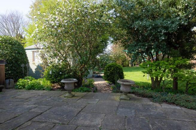 Rear garden