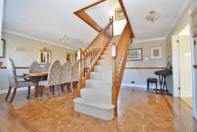 Hallway/Stairs off