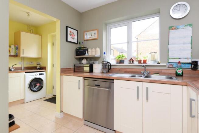 Kitchen leading to u