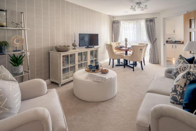 Show home living room