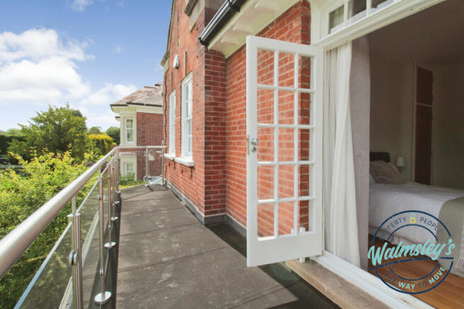 Balcony from guest bedroom