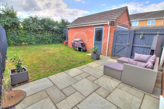 Rear garden