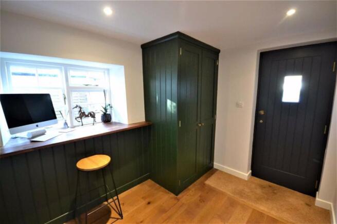 Entrance Hall Showing Storage