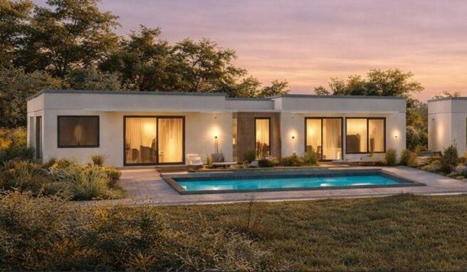 Rear of Bungalow -