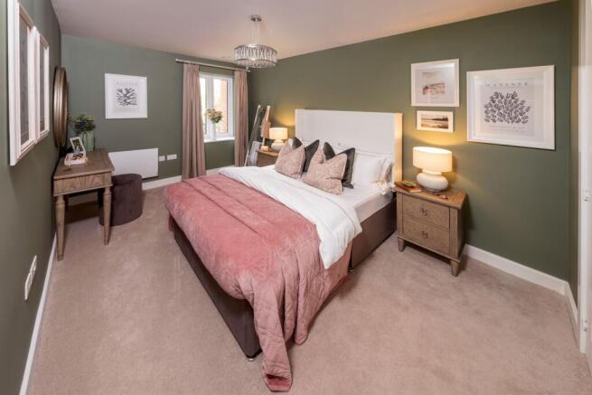 A typical bedroom  