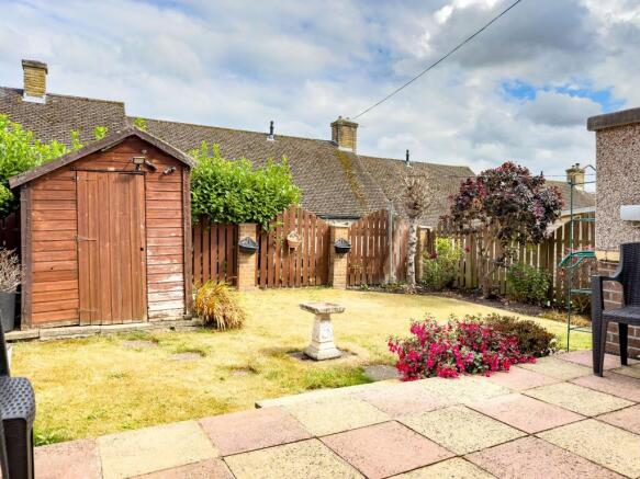 Rear garden