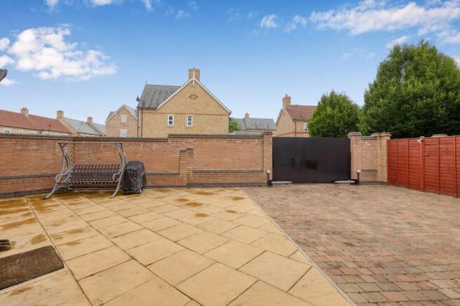 Patio And Gated A...