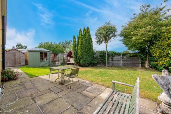 Rear garden