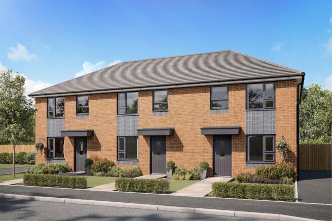 CGI external image of the Maidstone 3 bedroom home