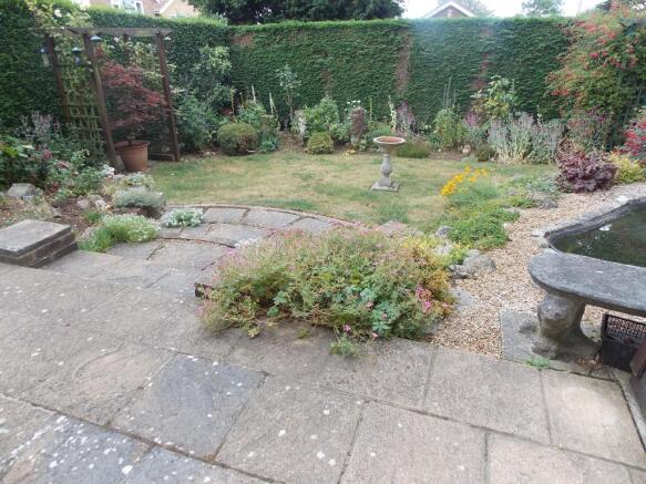 Rear garden x3