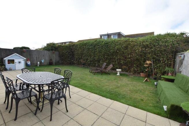 Rear garden