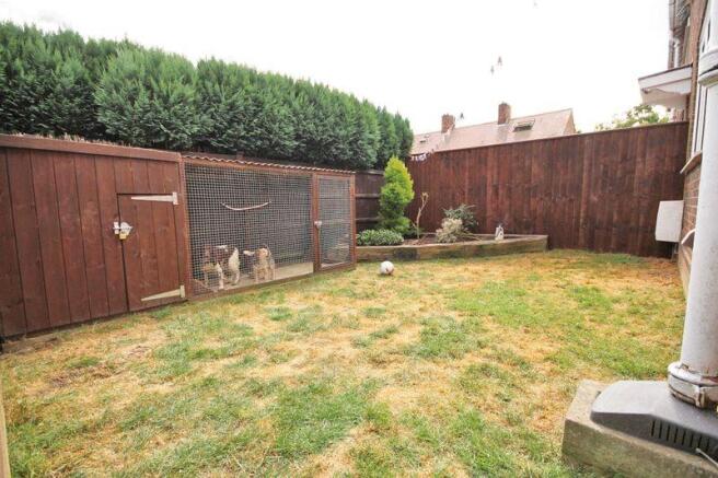 Rear garden