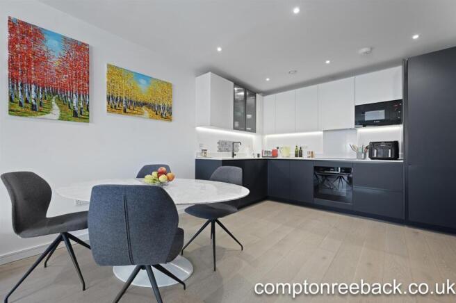 Open plan kitchen