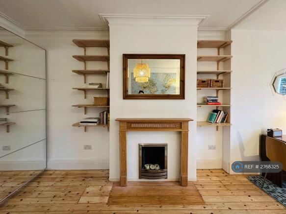 Spacious Reception Room With Original Pine Floors