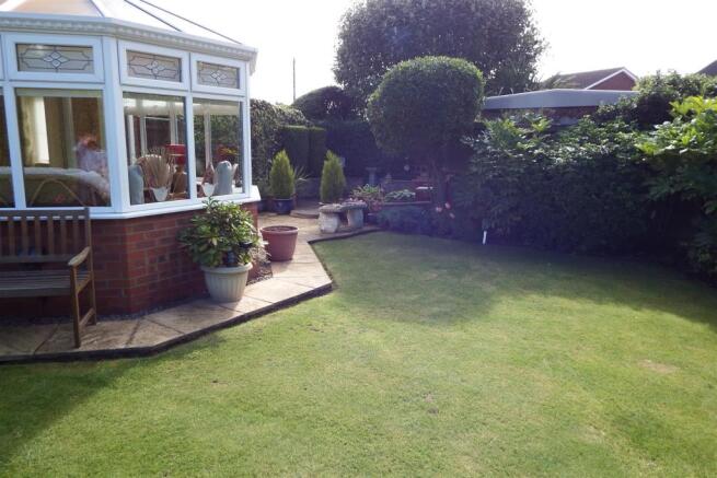 Enclosed rear garden